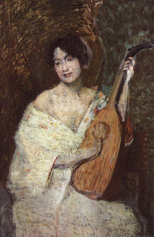 Lady with a Mandolin